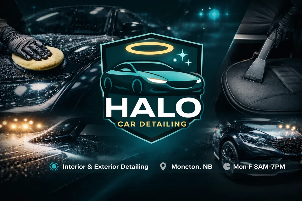 A freshly detailed Halo Detailing vehicle